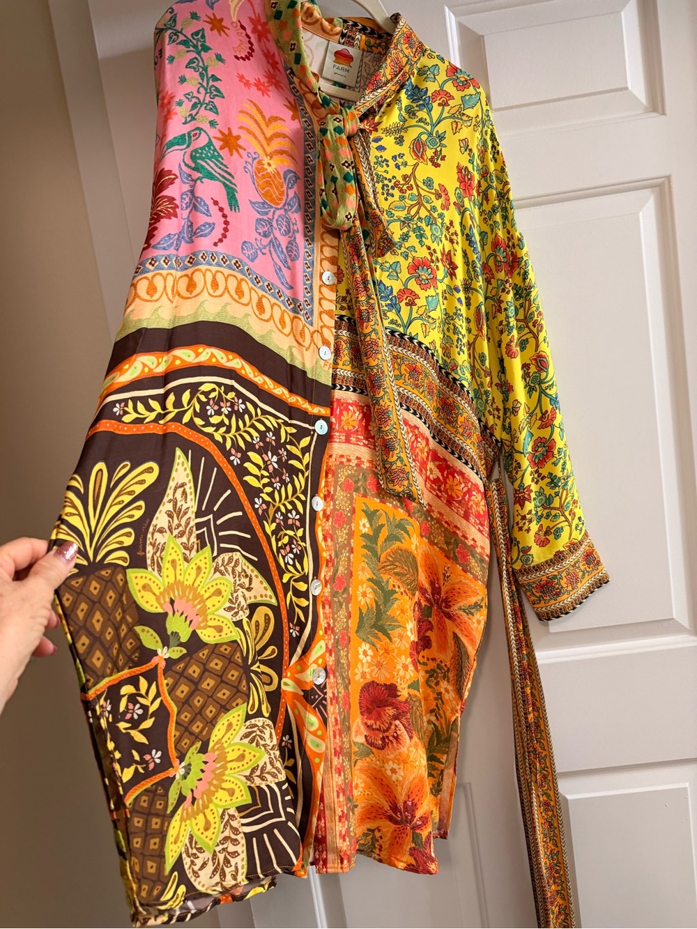 Farm Rio Scarves Dress - Picture 7 of 10